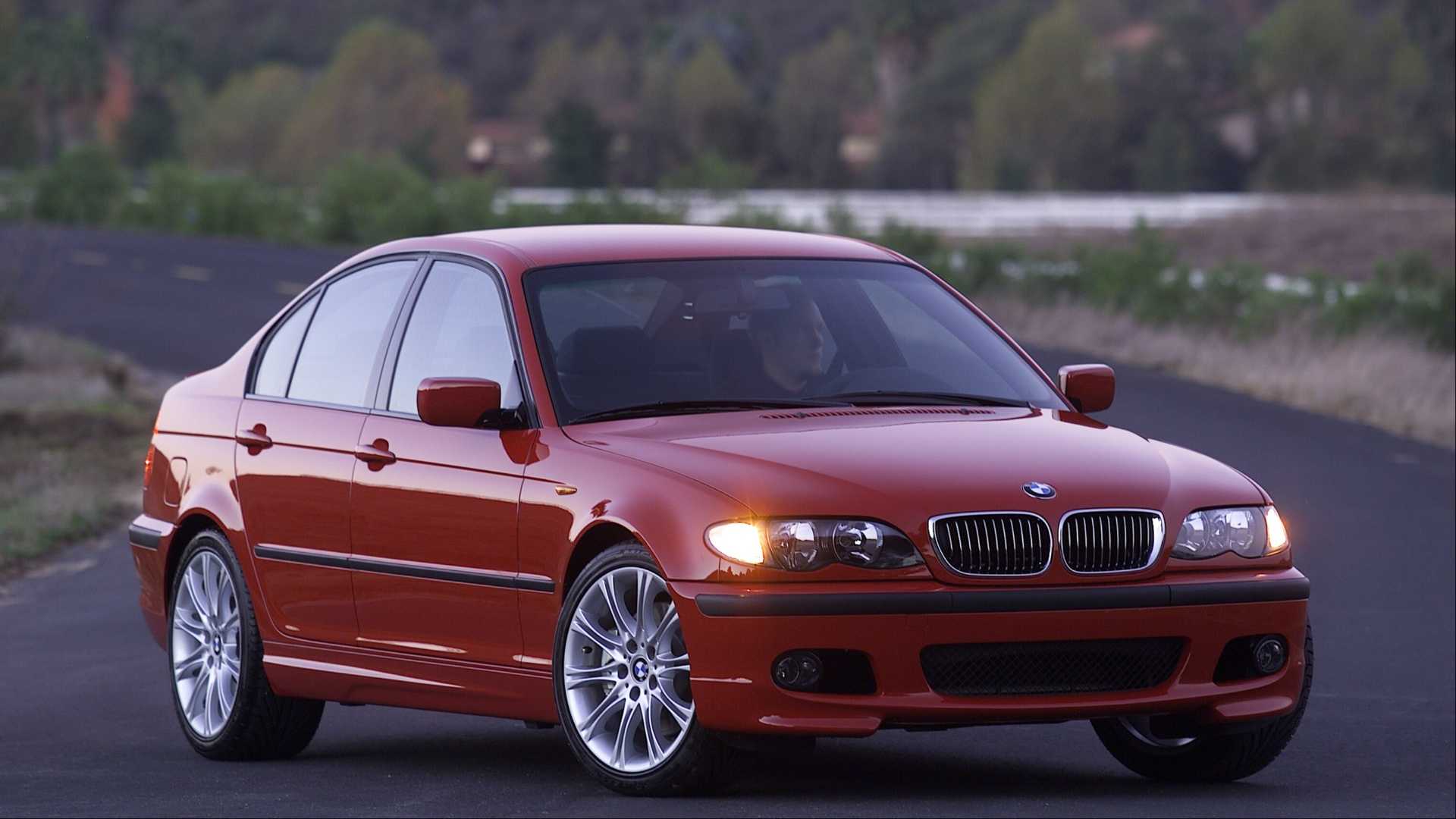 E46 330i ZHP parked on a road