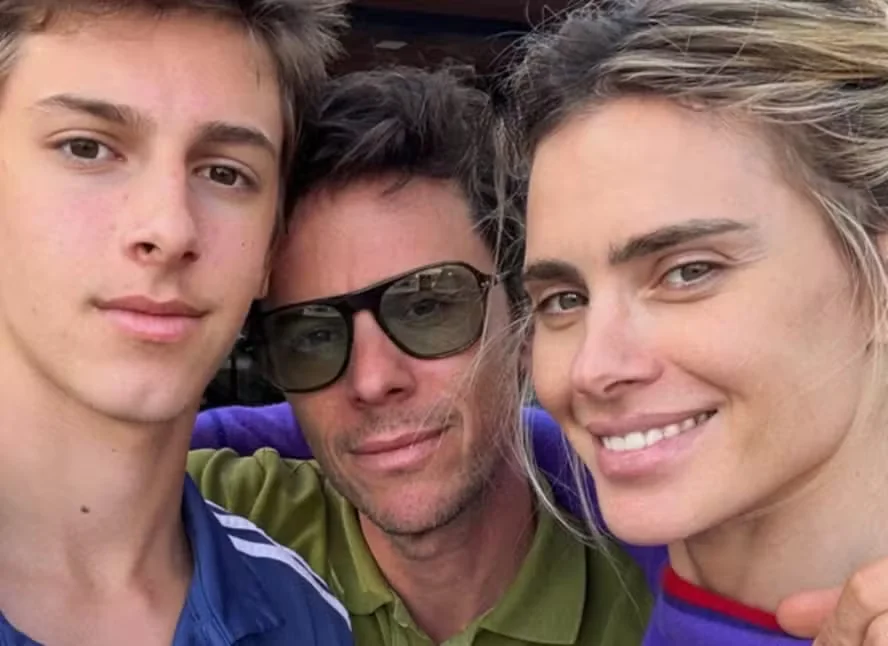Carolina Dieckmann fala sobre "ninho vazio" ao posar com o filho José Worcmann