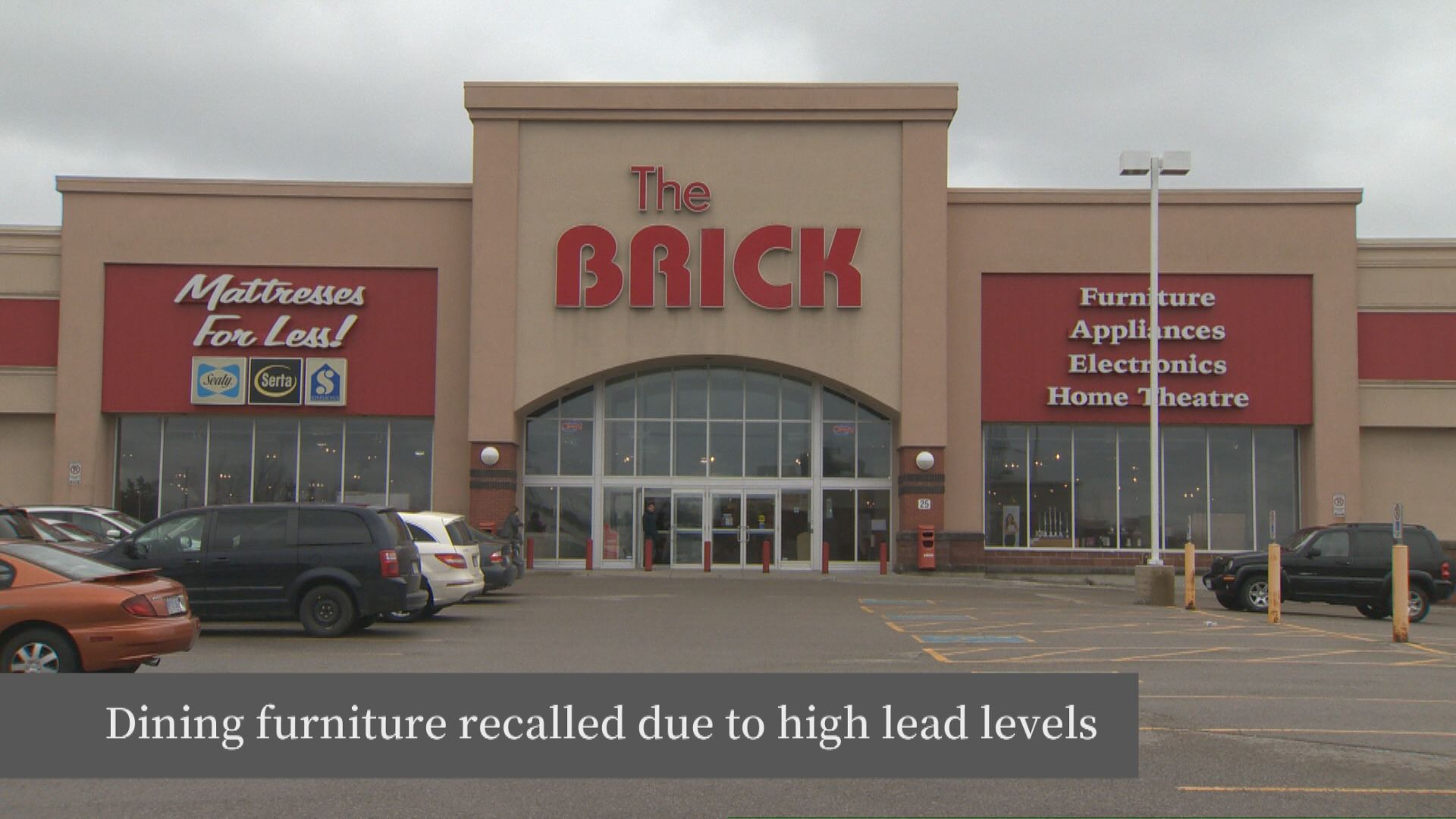 Health Matters Dining furniture sold by The Brick recalled due to high