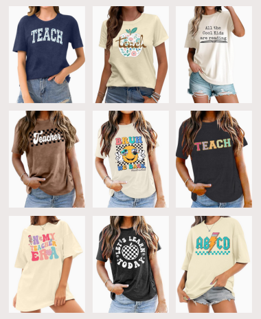 Over 15 new graphic tees that teachers are going to love