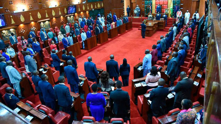 Nairobi County Assembly during a previous session. Photo: Nairobi County Assembly. Source: UGC