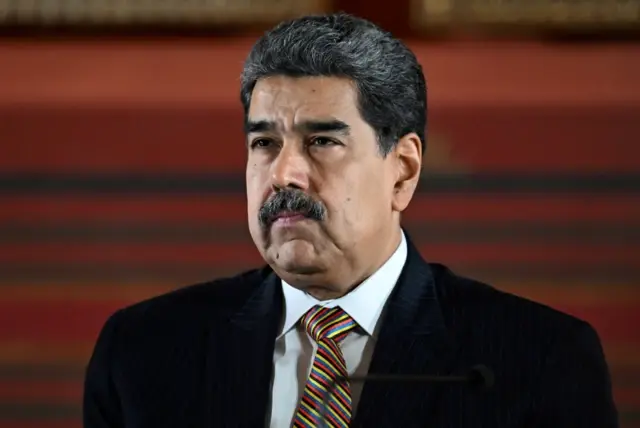 El líder del régimen de Venezuela, Nicolás Maduro. AFP