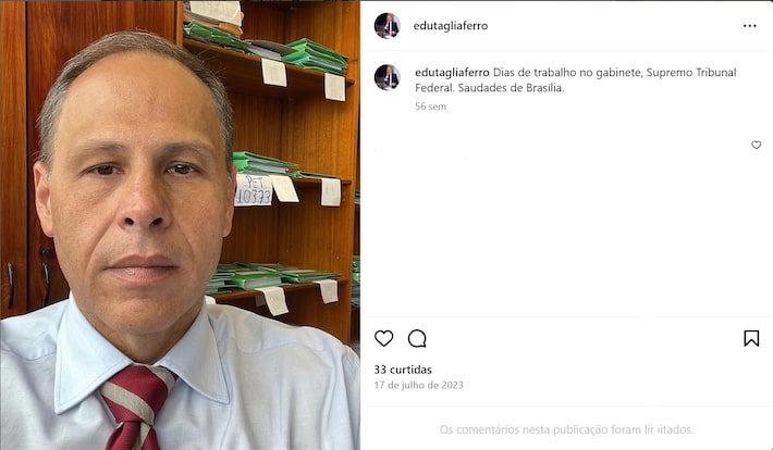 Comissão presidida por Flávio deve ouvir Tagliaferro sobre Moraes em dia de julgamento de Bolsonaro