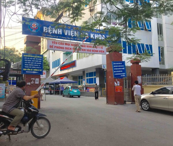 Bệnh viện Đa khoa Bắc Ninh số 1. Ảnh: Huyền Giang