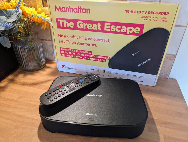 Manhattan T4-R Freeview recorder gets pricier due to AI