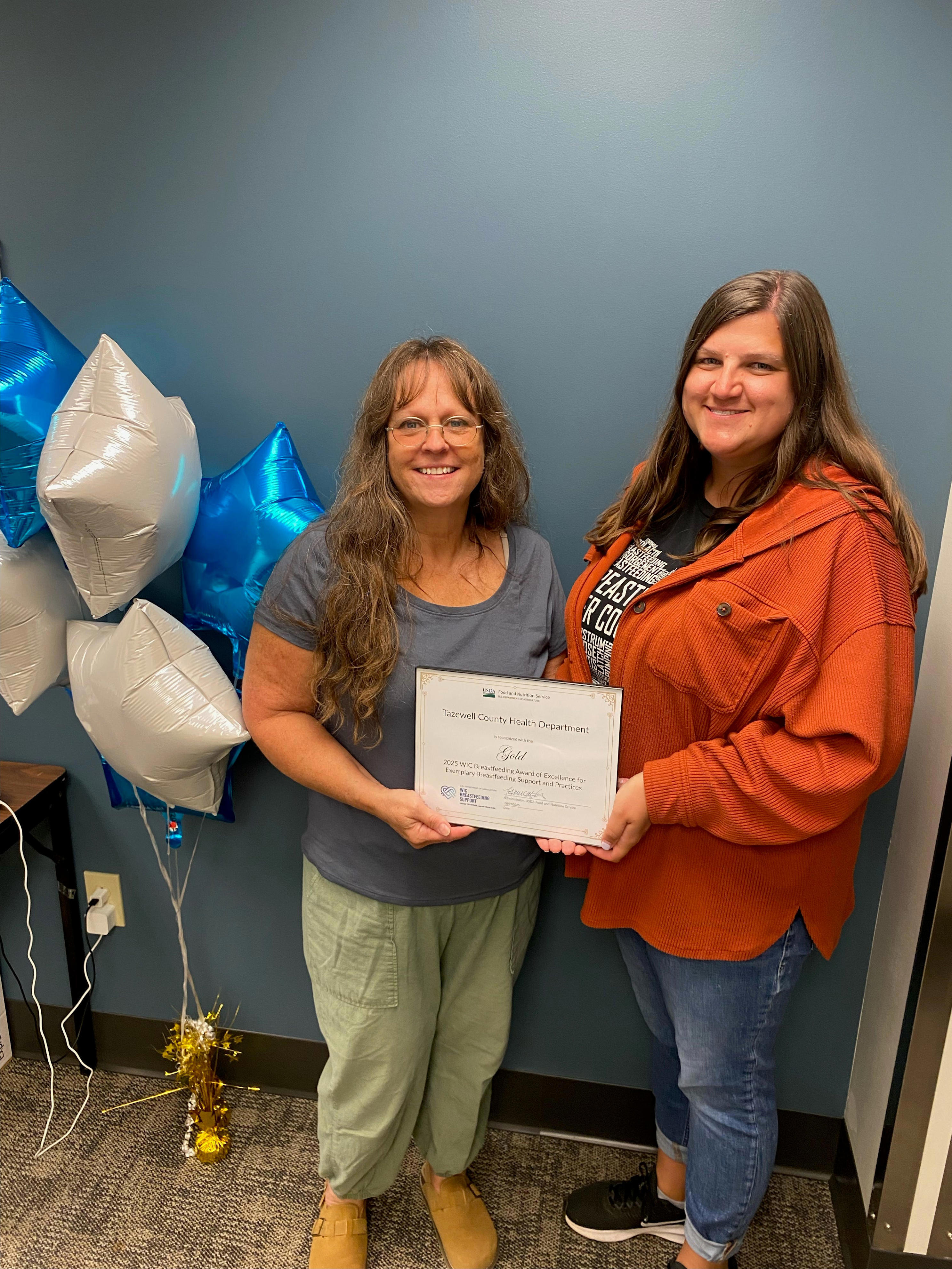 Tazwell County Health Department earns national honor for breastfeeding Tazwell County Health Department earns national honor for breastfeeding