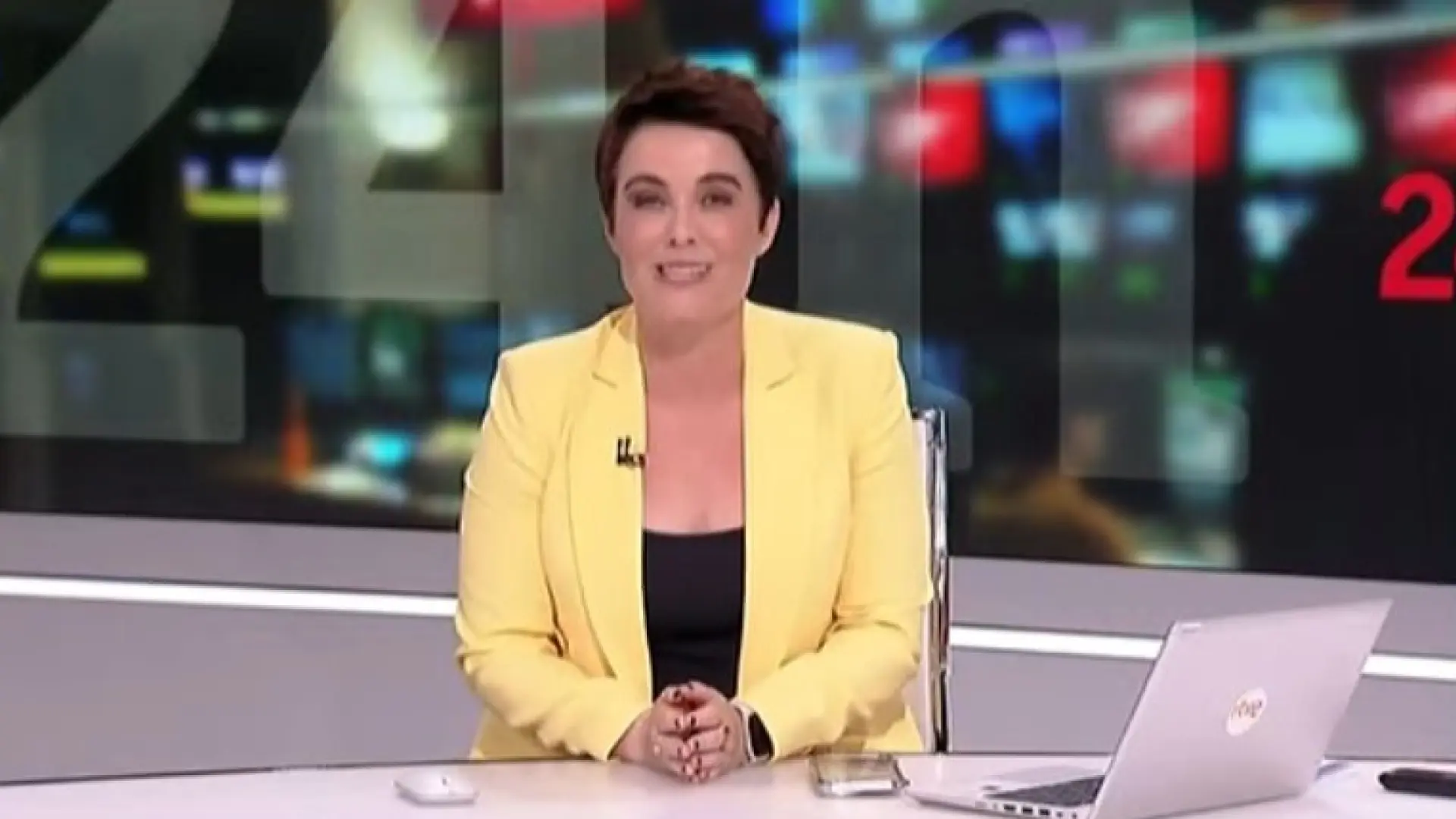 Así se despidió Marta Solano del Canal 24h: 