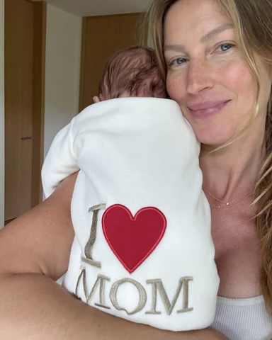 Gisele Bündchen Shares a Rare Photo of Her 7-Month-Old Son Taking After