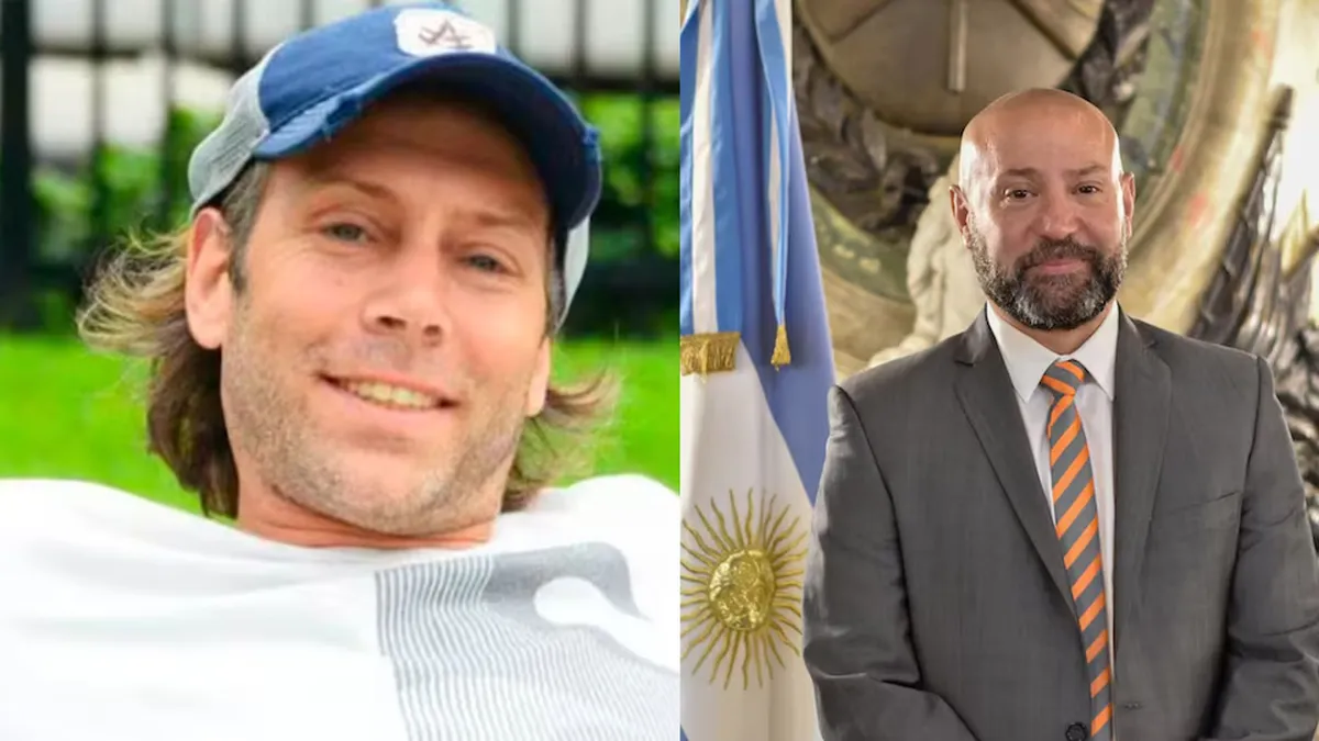 Emmanuel Kovalivker, dueño de Suizo Argentina, y Diego Spagnuolo, ex titular de ANDIS.