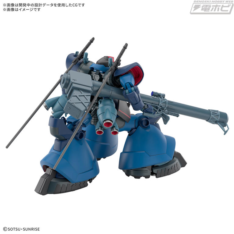 ジークアクス　HG ガンプラ　シャリア・ブル専用ドム　全塗装　完成品 ガンダム ジークアクス』ガンプラ「HG シャリア専用リック・ドム（GQ