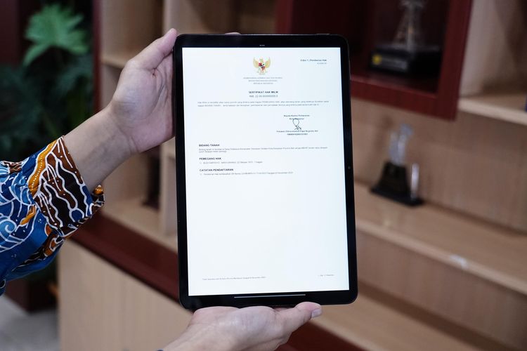 Harga Pembuatan Sertifikat Tanah Elektronik?