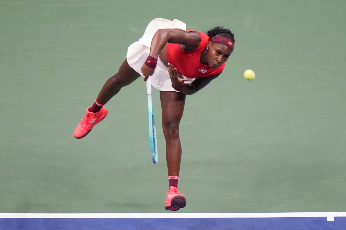 El 1er partido de Gauff con nuevo entrenador de saque en US Open se ...