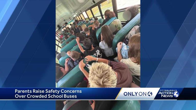 Burgettstown parents raise concern after photos show crowded bus conditions