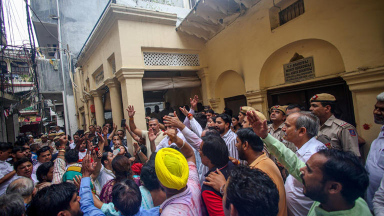 ED raids home of AAP’s Bharadwaj in hospital construction case