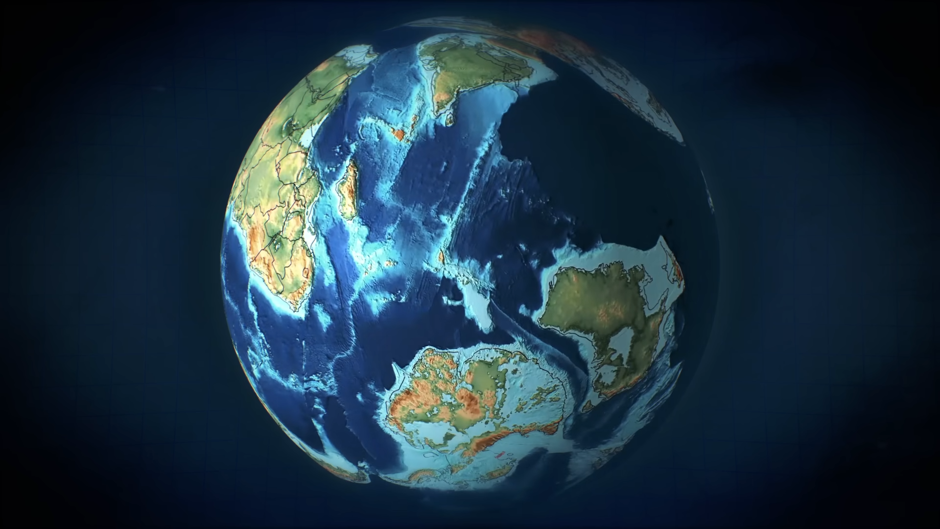 Lost beneath the sea - The continents time forgot