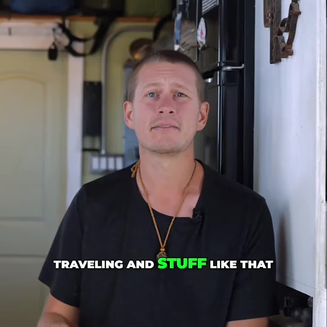 He was able to afford all of this by living extra frugally in his car ...