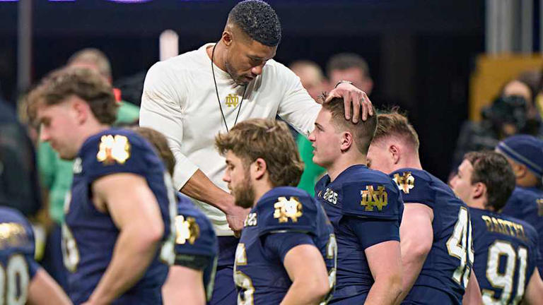 How Marcus Freeman Won Over Notre Dame After Brian Kelly’s Salty Exit