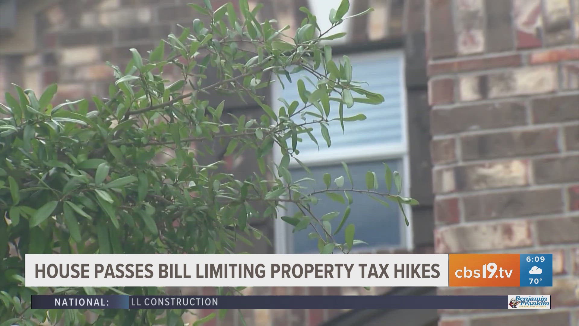 House passes bill limiting property tax hikes