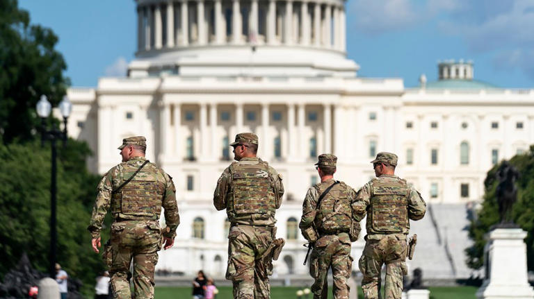 National Guard will remain in Washington, DC, through 2026
