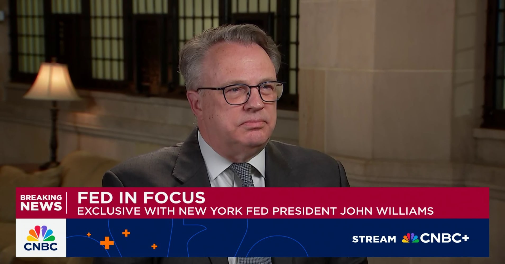 CNBC Interview with New York Fed President John Williams on 2025 U.S. Economy, CPI, and Interest Rates