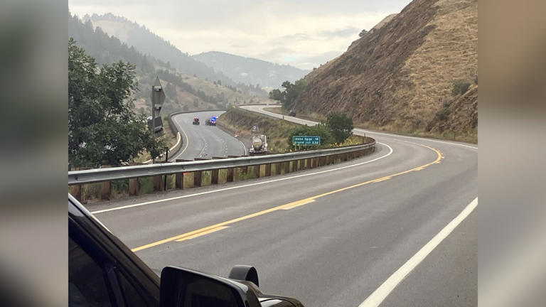 Semi leaking hazardous material closes Colorado highways in both directions
