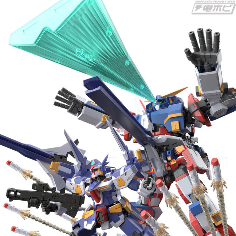 SMP R-2 R-3 オプションパーツ+R-1 R-GUN 別売りの「R-1」と組み合わせて「SRX」に合体可能！『スパロボOG