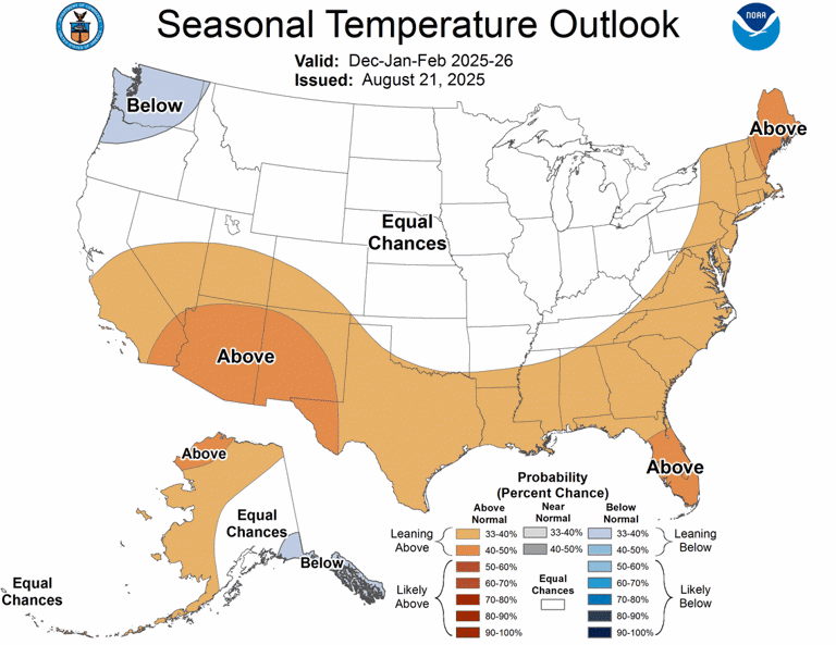 Old Farmer's Almanac winter forecast: Here's how much snow to expect in ...