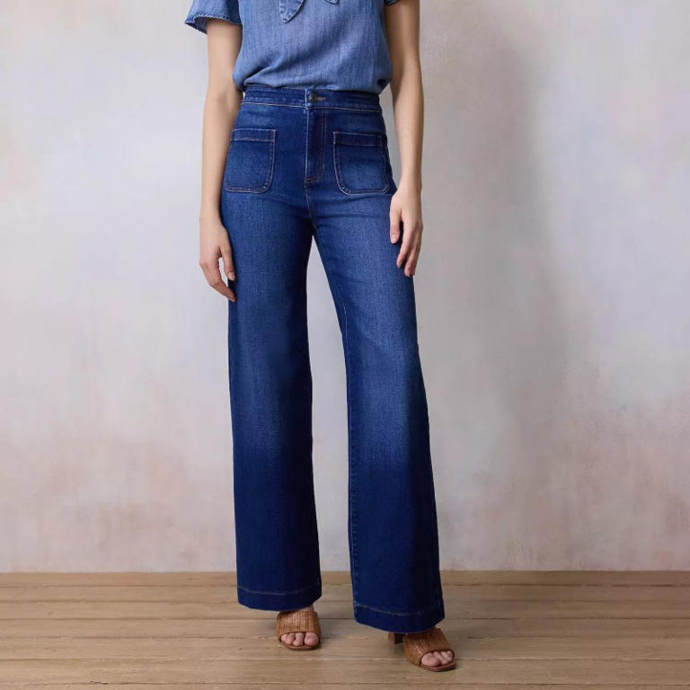 Kohls Wide Leg Jeans