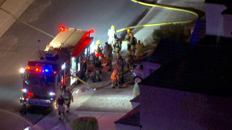 Homes evacuated, roads closed after reports of flames coming from ...