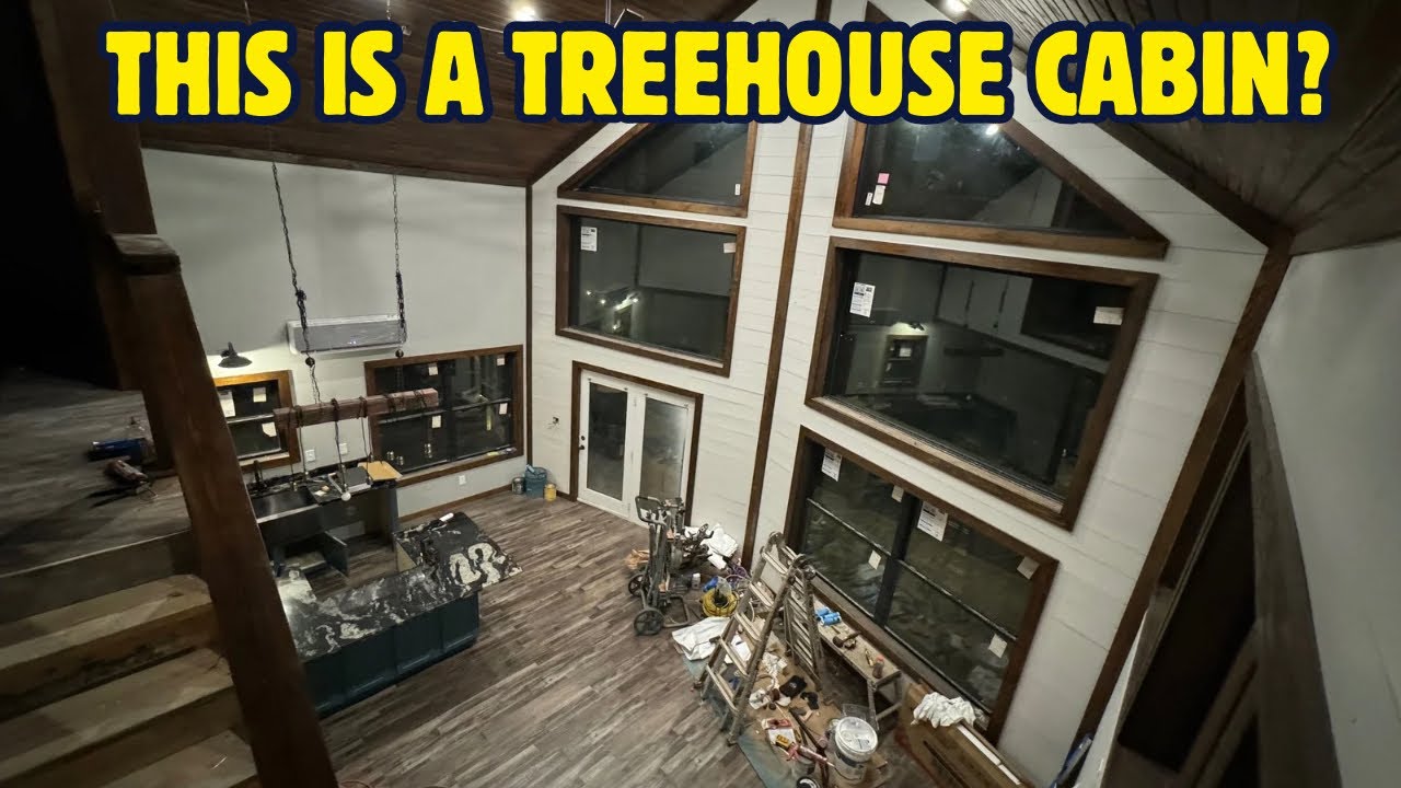 Building a dream treehouse cabin comes down to these final details