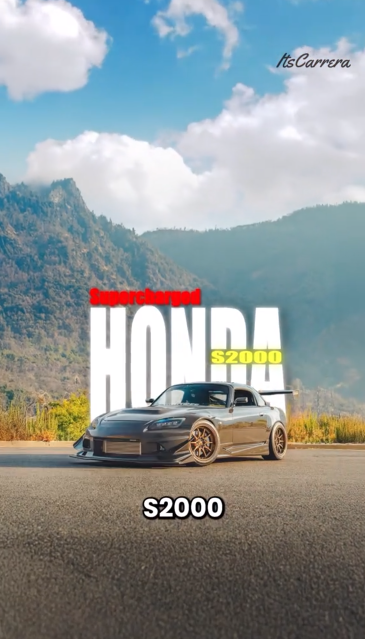 This Supercharged S2000 Is a Carbon-heavy Oem+ Masterpiece