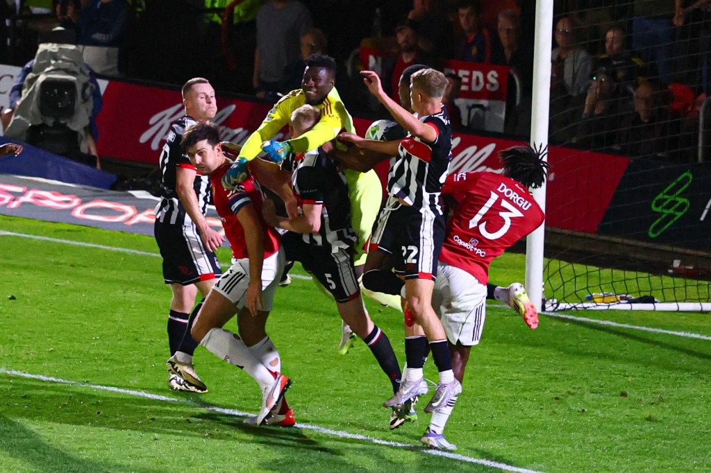 Ruben Amorim hits back at Onana criticism after Manchester United defeat to  Grimsby