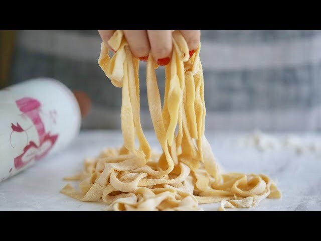 Image showcasing How to make homemade pasta without a machine - King Arthur Baking
