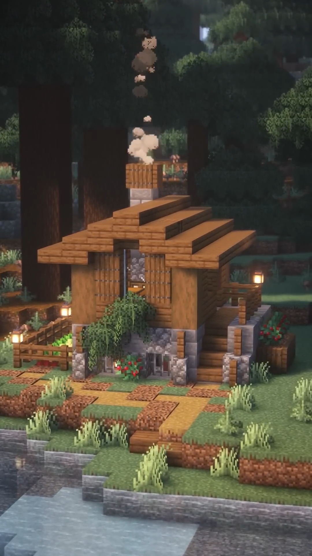 Starter House Build in Minecraft