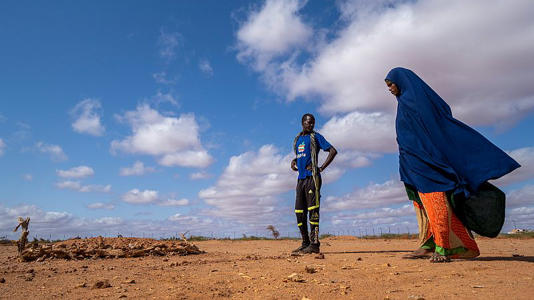 In Somalia, famine looms amid the worst drought to hit the Horn of Africa in decades, 13 December 2022