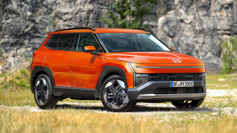 Hyundai Tucson (2026), il render di Motor1.com