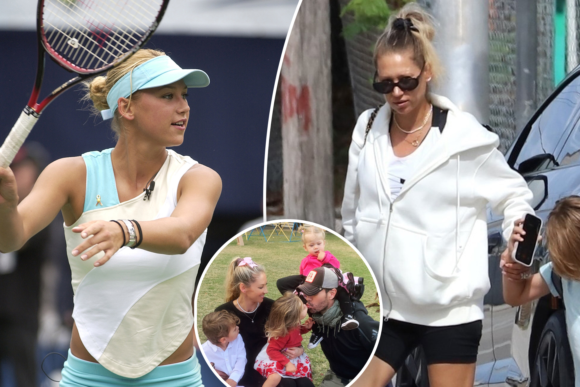 Anna Kournikova pregnant with fourth child at 44