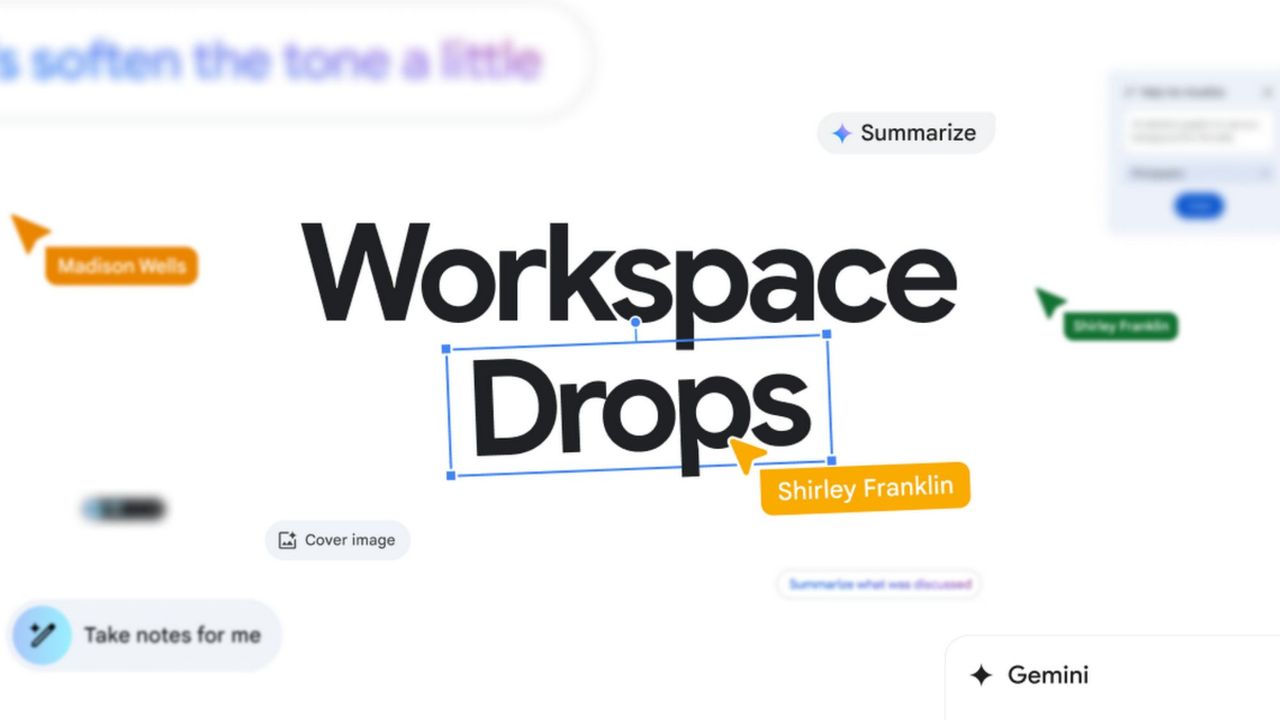 October Workspace Drop adds more Google AI security to Gmail and more