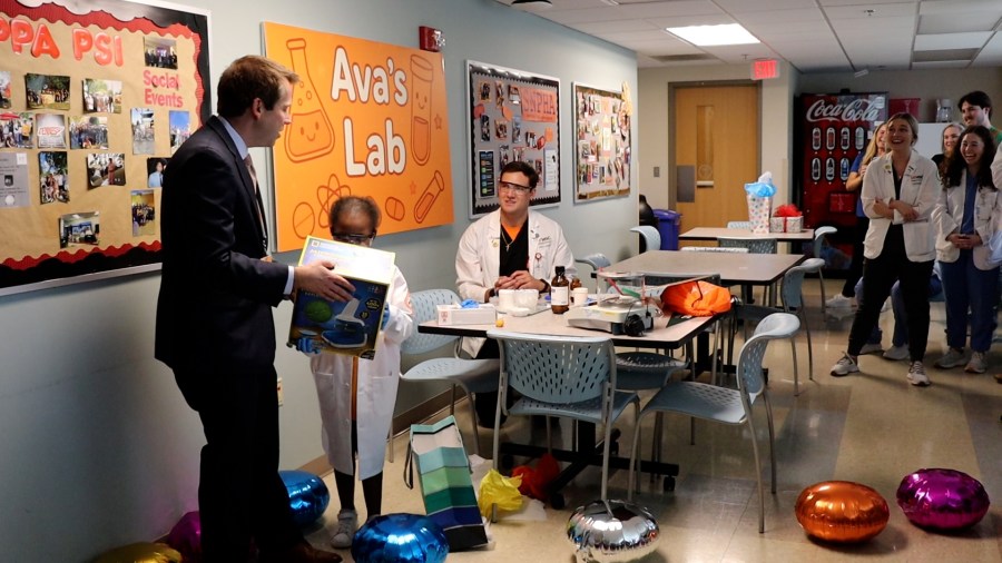 Make-A-Wish, UT grant 8-year-old girl’s wish to be a scientist