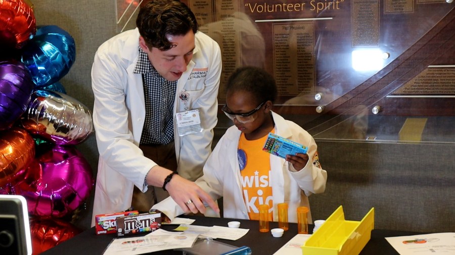 Make-A-Wish, UT grant 8-year-old girl’s wish to be a scientist