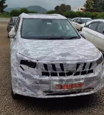 Mahindra XUV700 facelift (Photo: Instagram/madautotech)