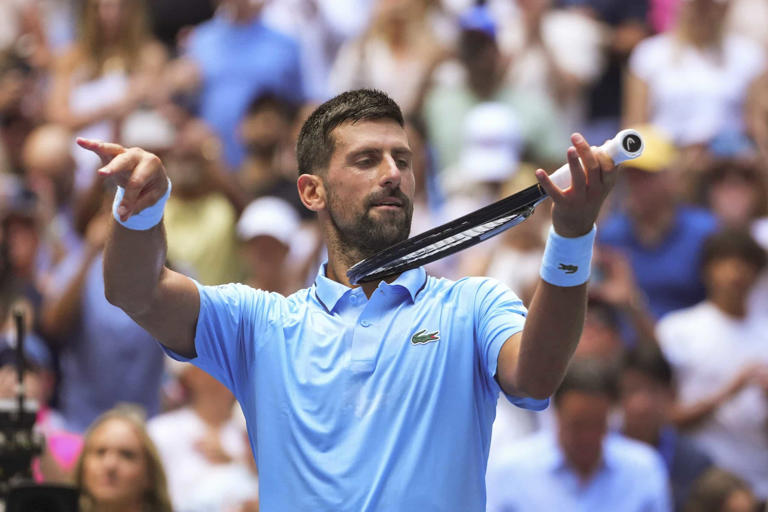 Novak Djokovic makes US Open third round for 19th time Novak Djokovic makes US Open third round for 19th time