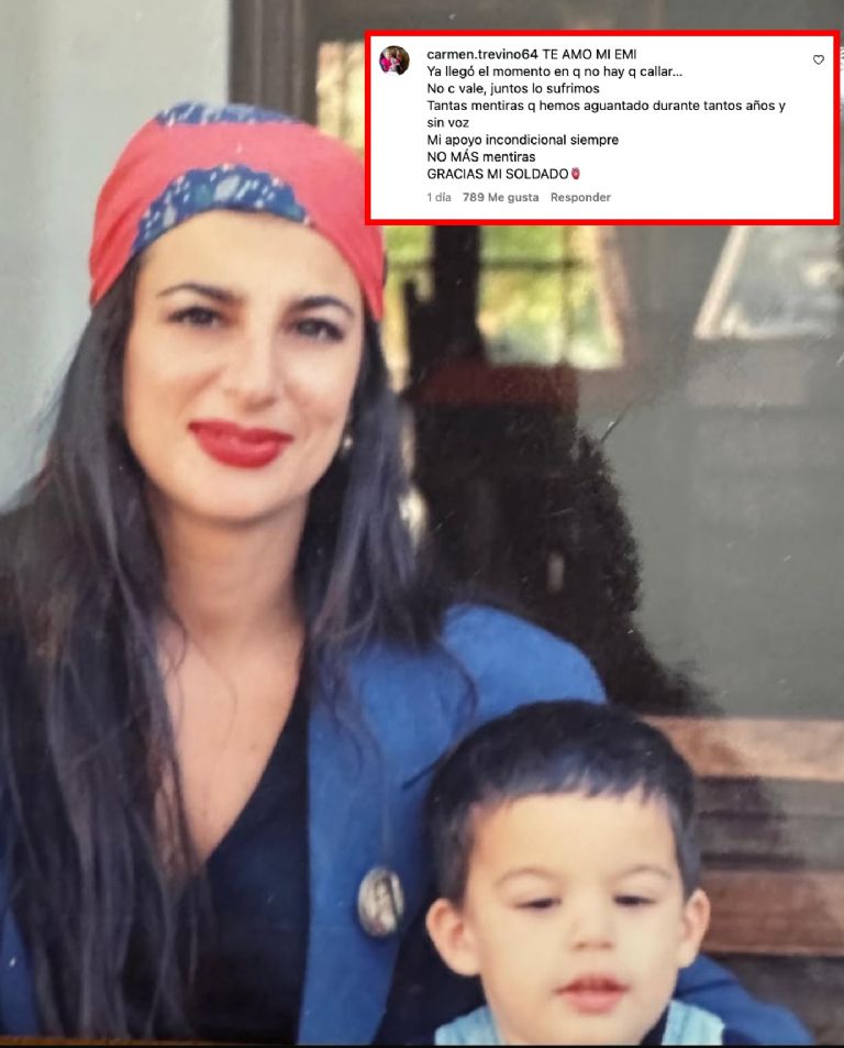 Carmen Treviño, ex de Pepe Aguilar, apoya a su hijo Emiliano y rompe el silencio. Foto: IG @emiliano_aguilar.t