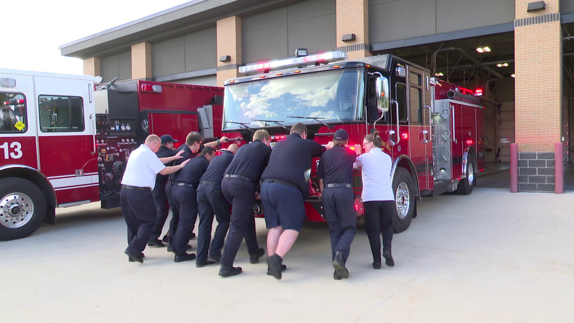 Penn Fire Department in Mishawaka hosts Push In ceremony Penn Fire Department in Mishawaka hosts Push In ceremony