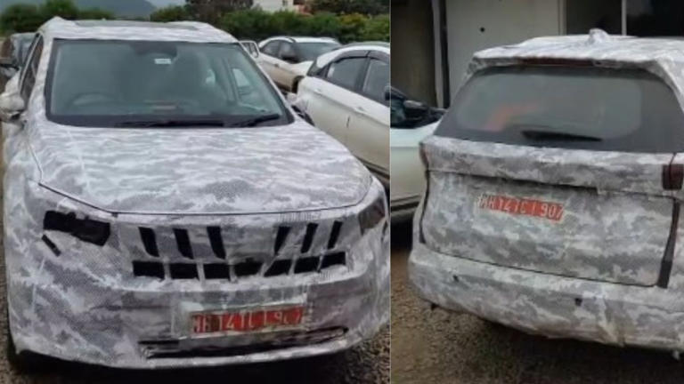 Mahindra XUV700 facelift spied testing, know what all it will offer