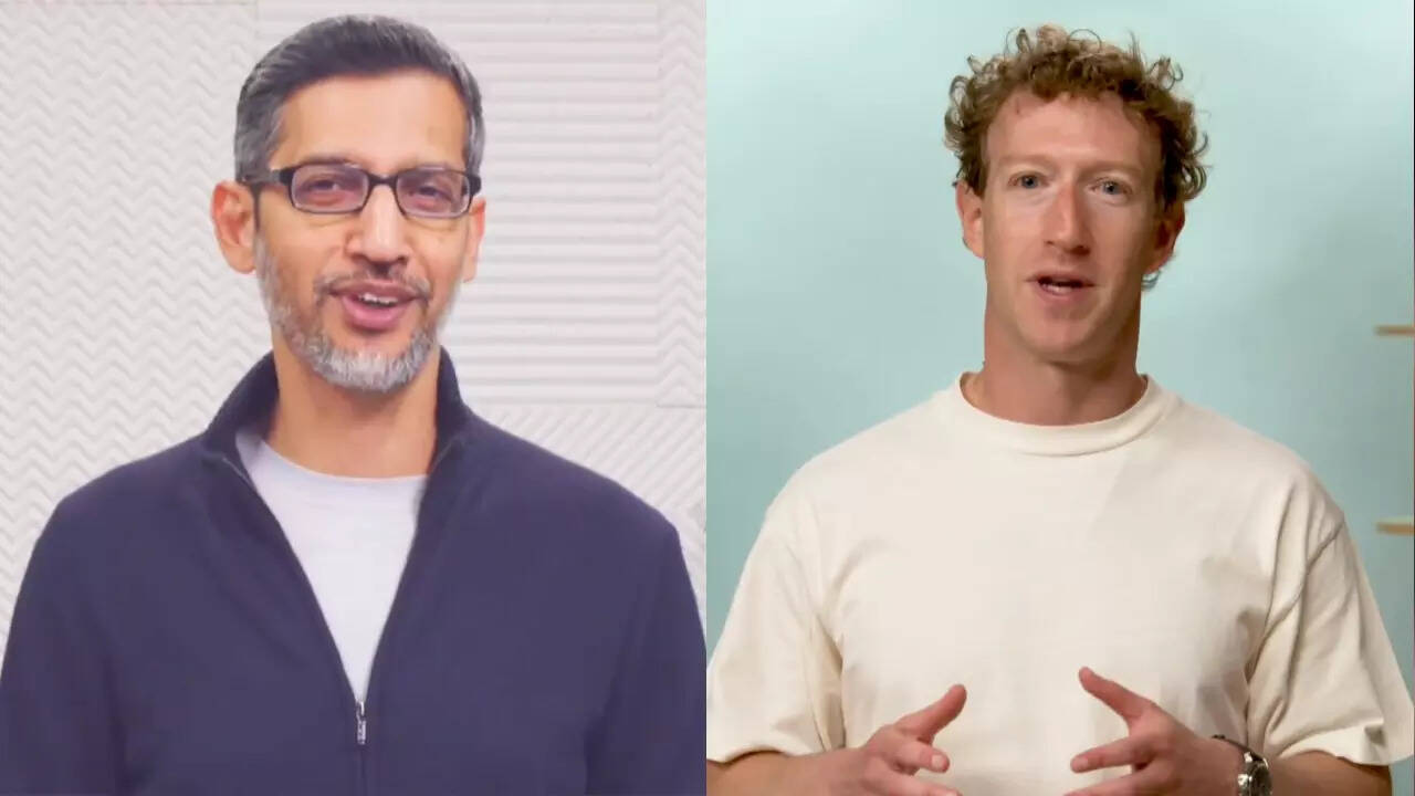 Google CEO Sundar Pichai, Facebook’s Mark Zuckerberg announce AI and