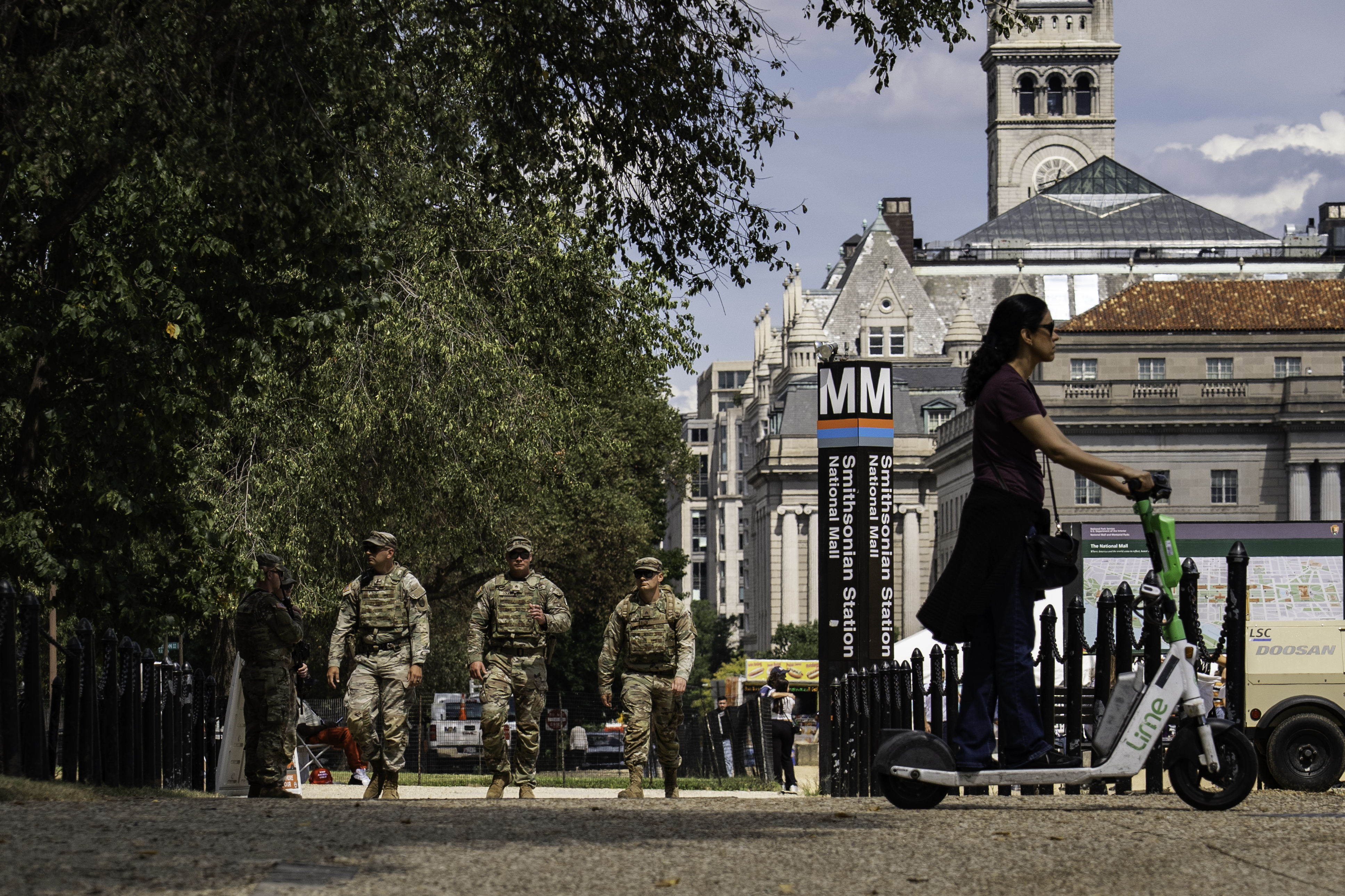 D.C. tourism was already struggling. Then the National Guard arrived.
