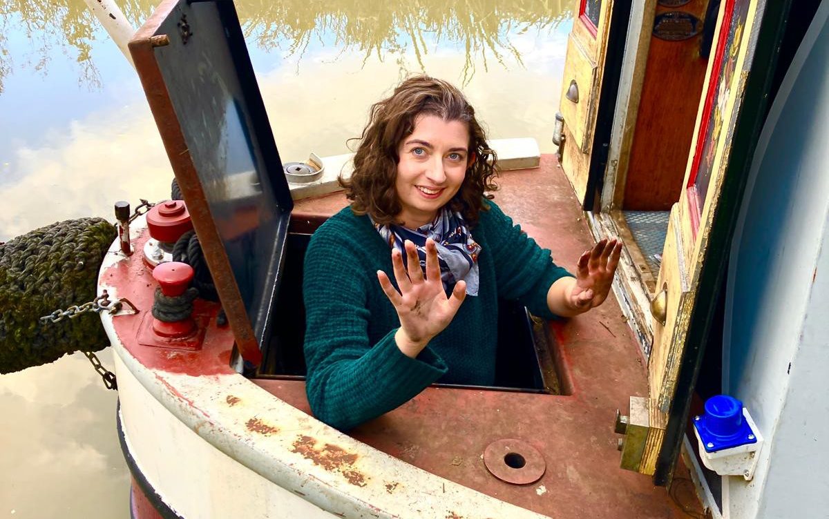 Bliss Gibbons, who lives on her 60ft narrowboat, has been affected by several lock closures this month - Sam Barker