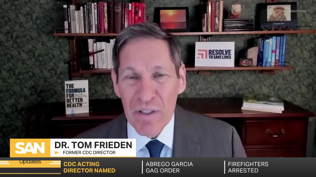 White House taps Jim O'Neill as acting CDC Director after Monarez ousted