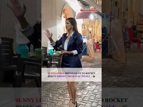 Sunny Leone brings glam to Rocket Reel's 'Project Betrayal' finale